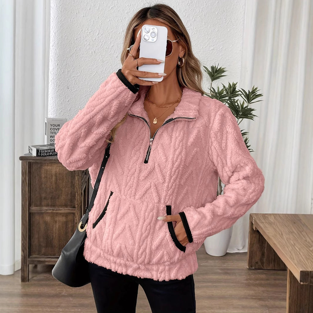 Alpine - Camisola Macia de Fecho