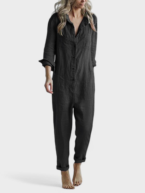 Nova | Macacão casual de manga longa