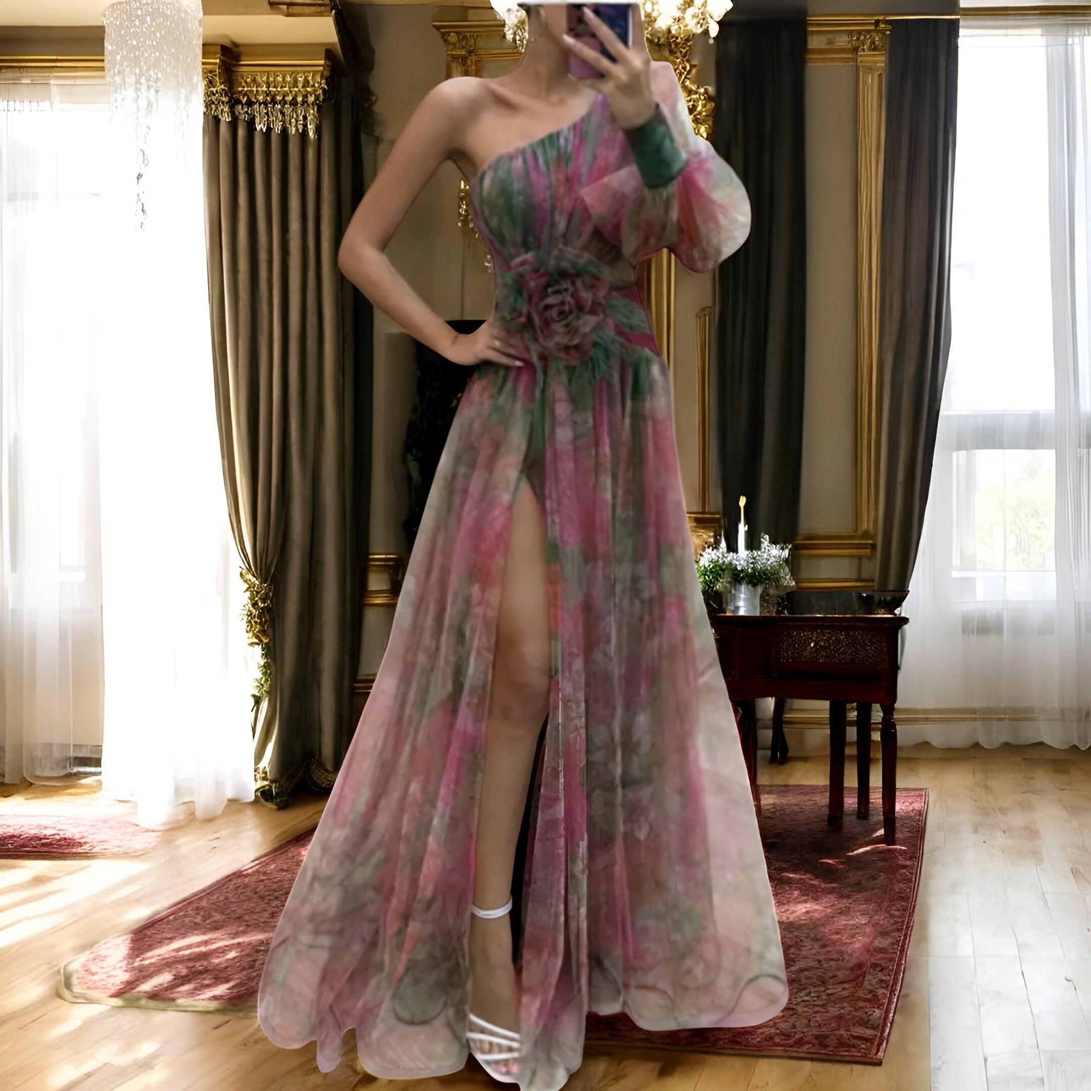 Nana™ | Vestido feminino elegante feito à mão