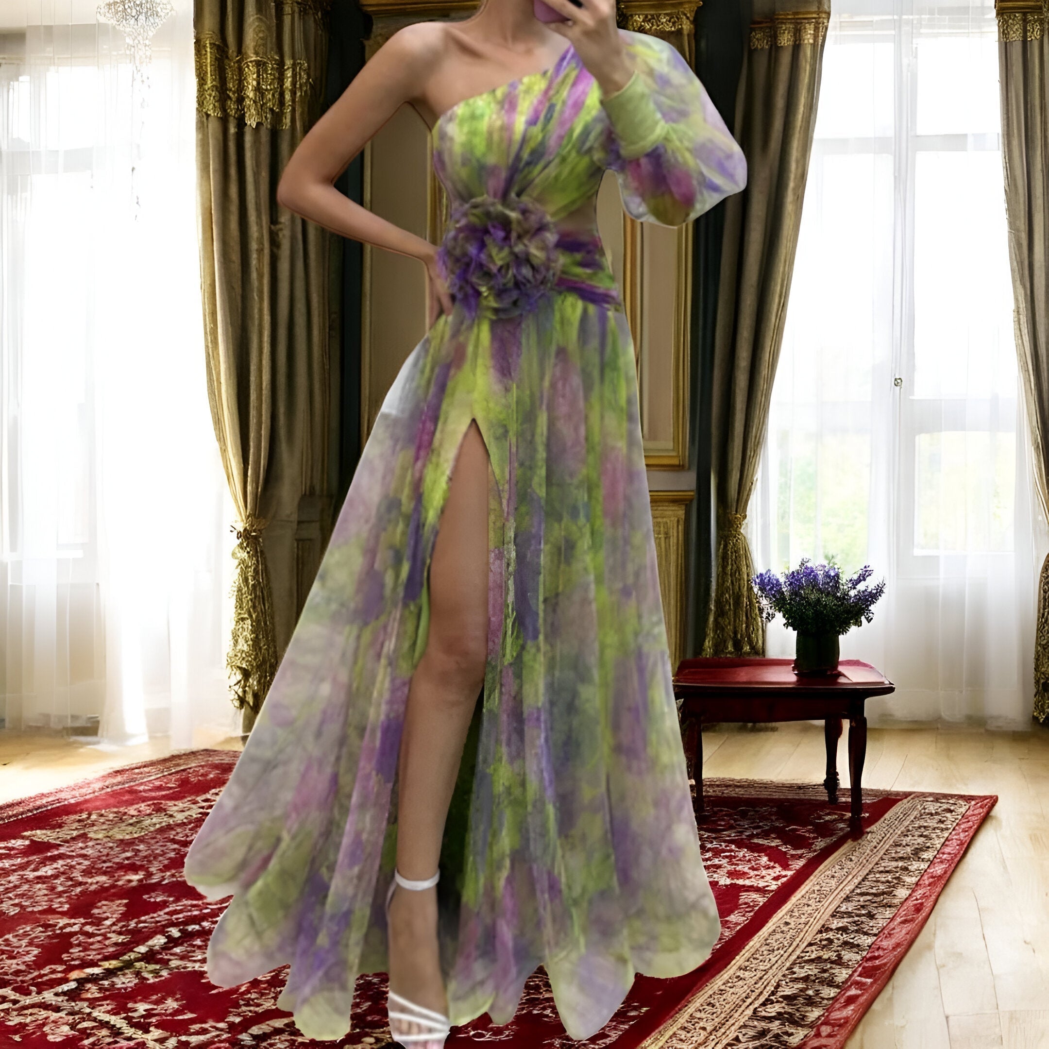 Nana™ | Vestido feminino elegante feito à mão