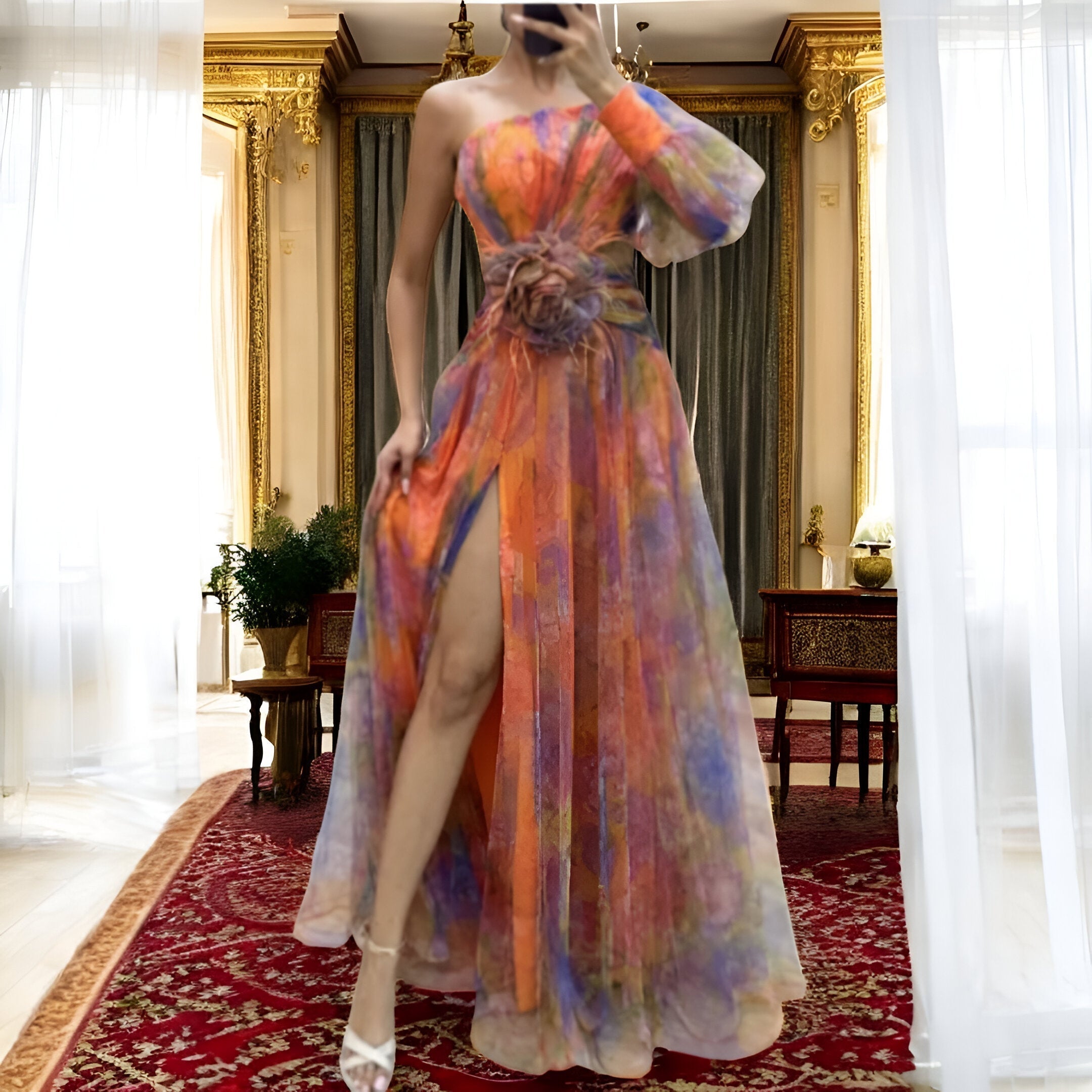 Nana™ | Vestido feminino elegante feito à mão