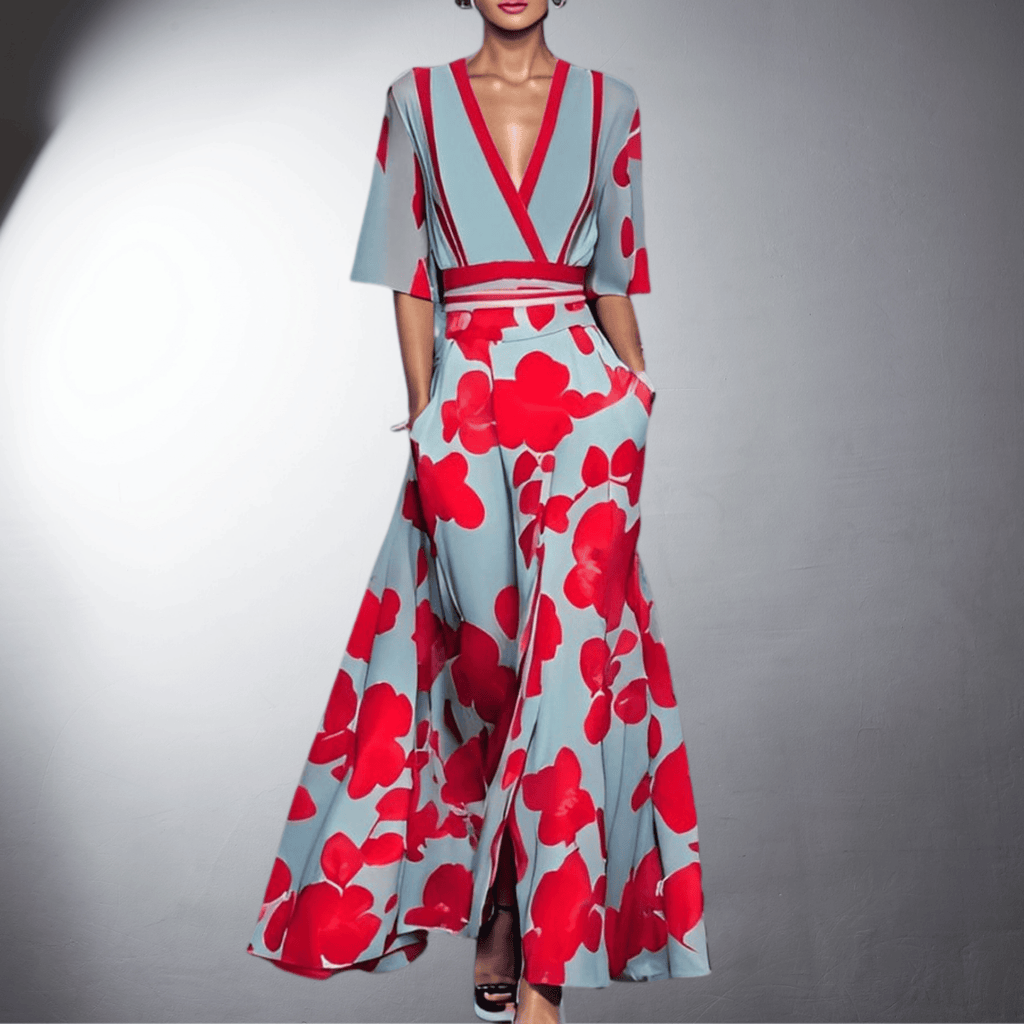 Elisa™ - Vestido Floral Elegante