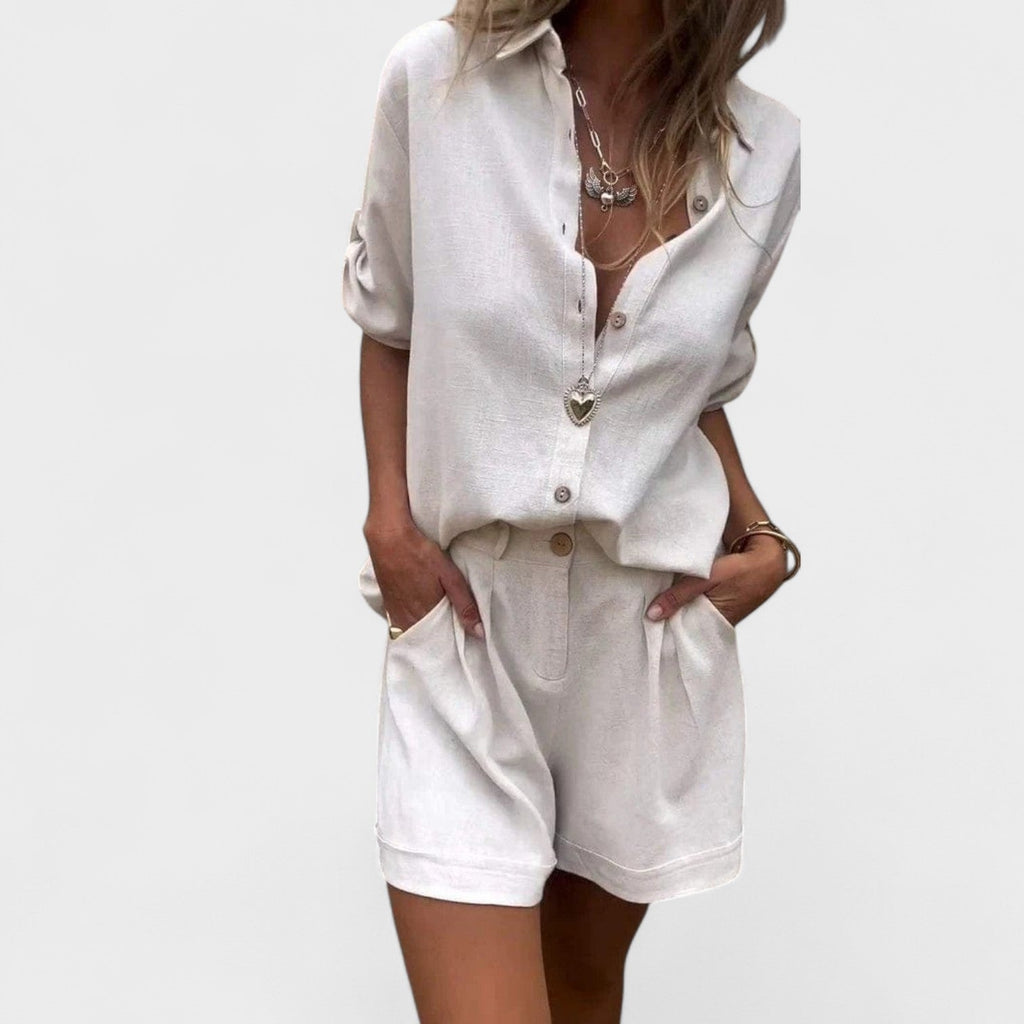 Linnea | Conjunto de linho leve