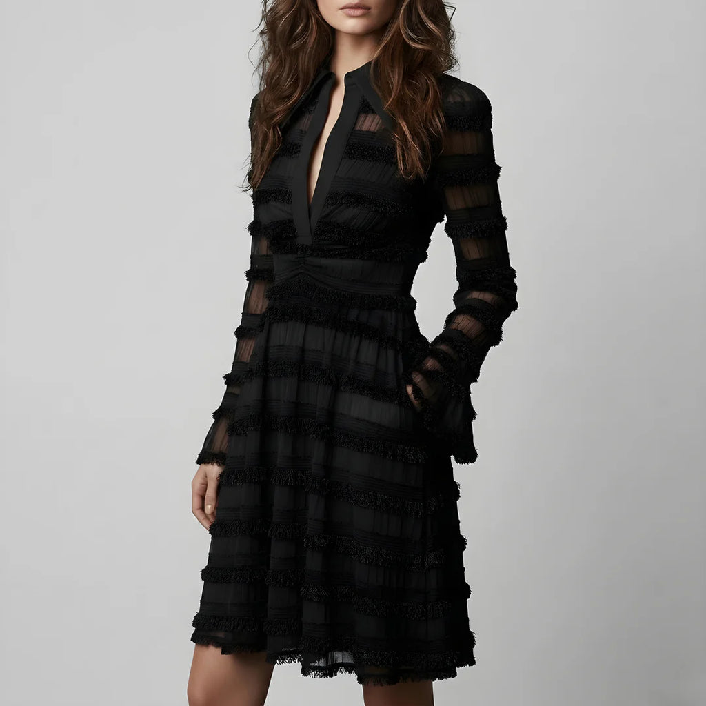 Serafina - Vestido Curto Elegante