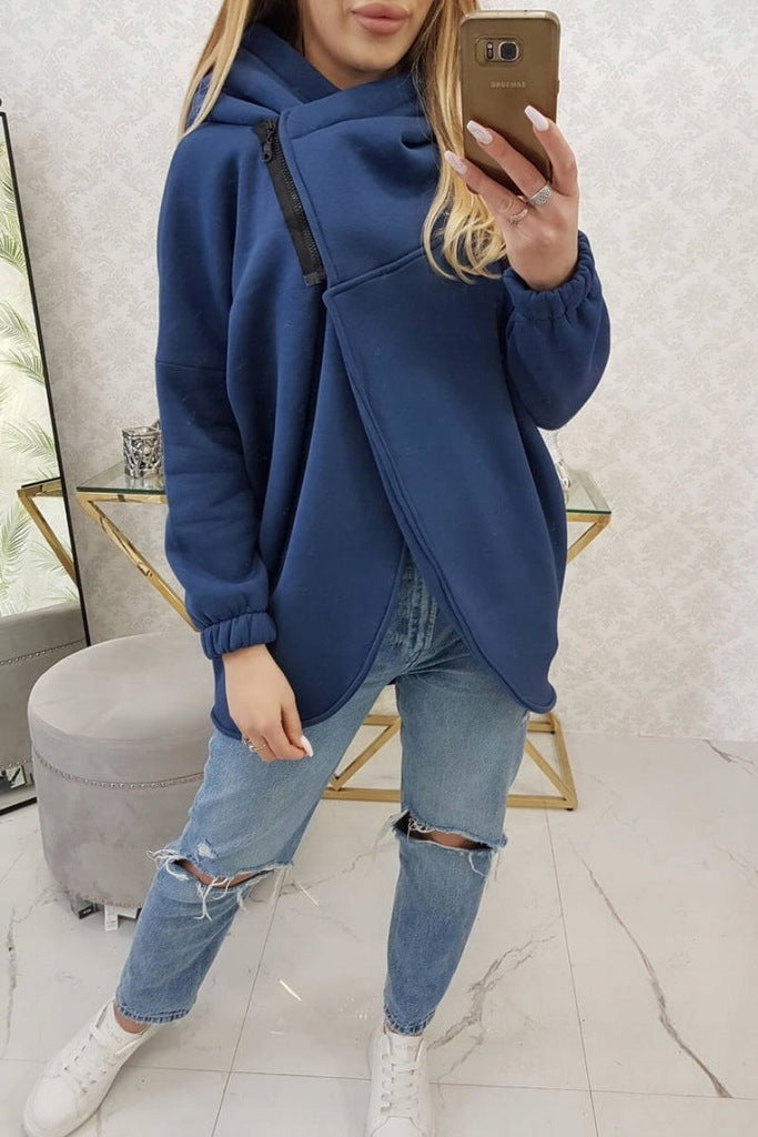 Mafalda - Sweat com Capuz e Fecho