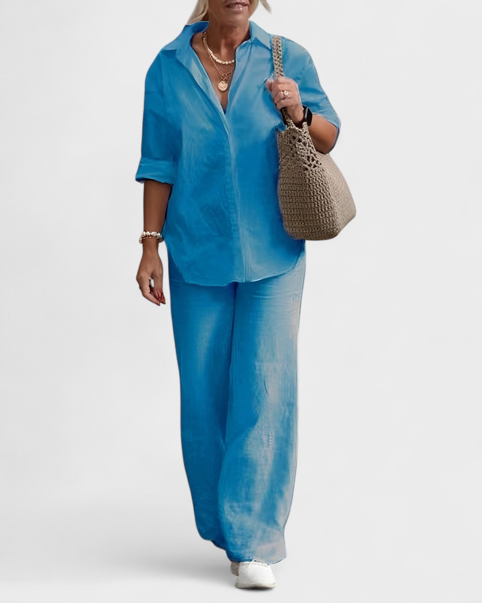 Shiva - Conjunto de Linho Confortável