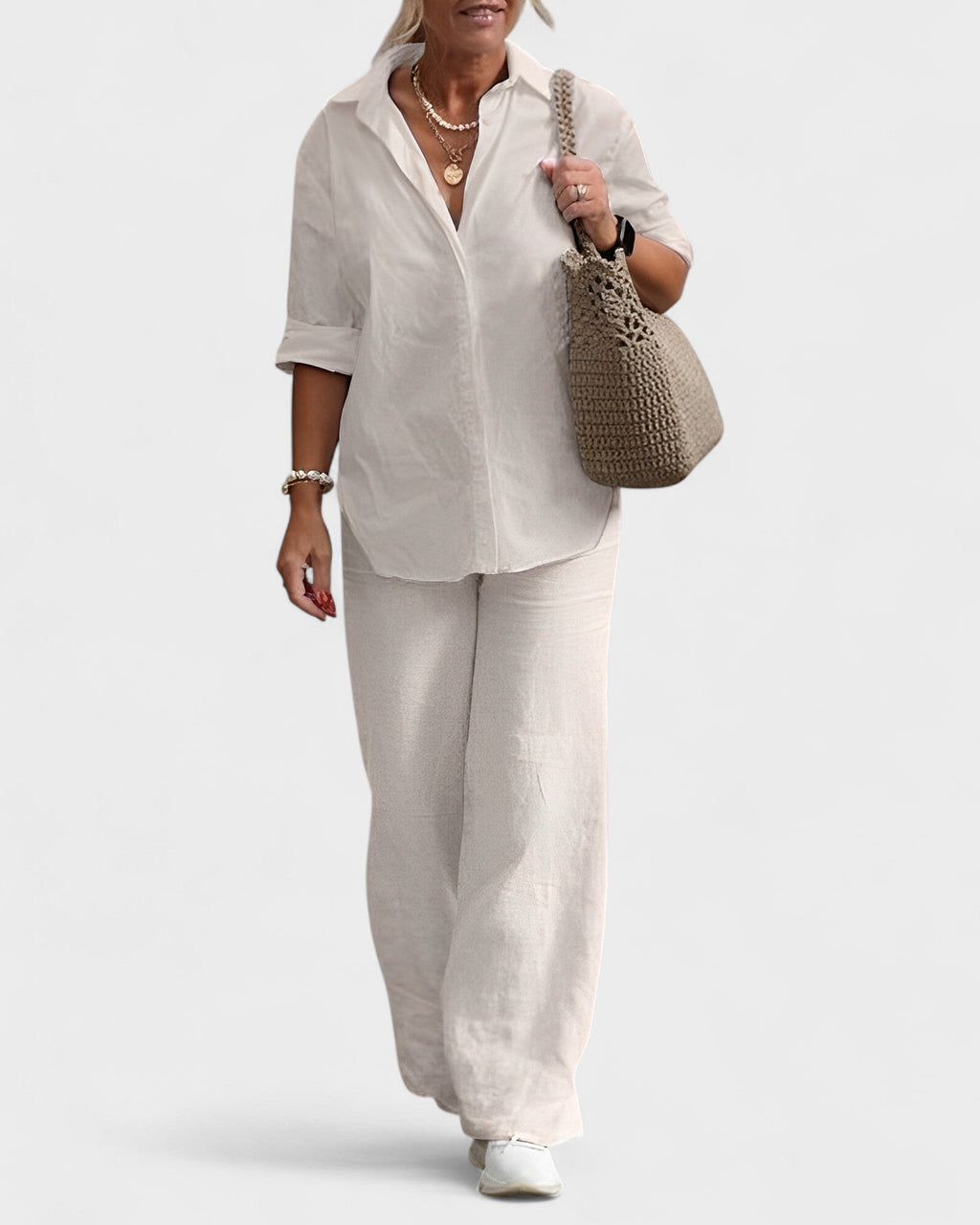 Shiva - Conjunto de Linho Confortável