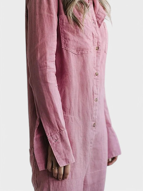 Nova | Macacão casual de manga longa