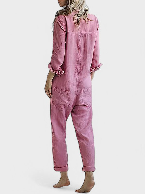 Nova | Macacão casual de manga longa