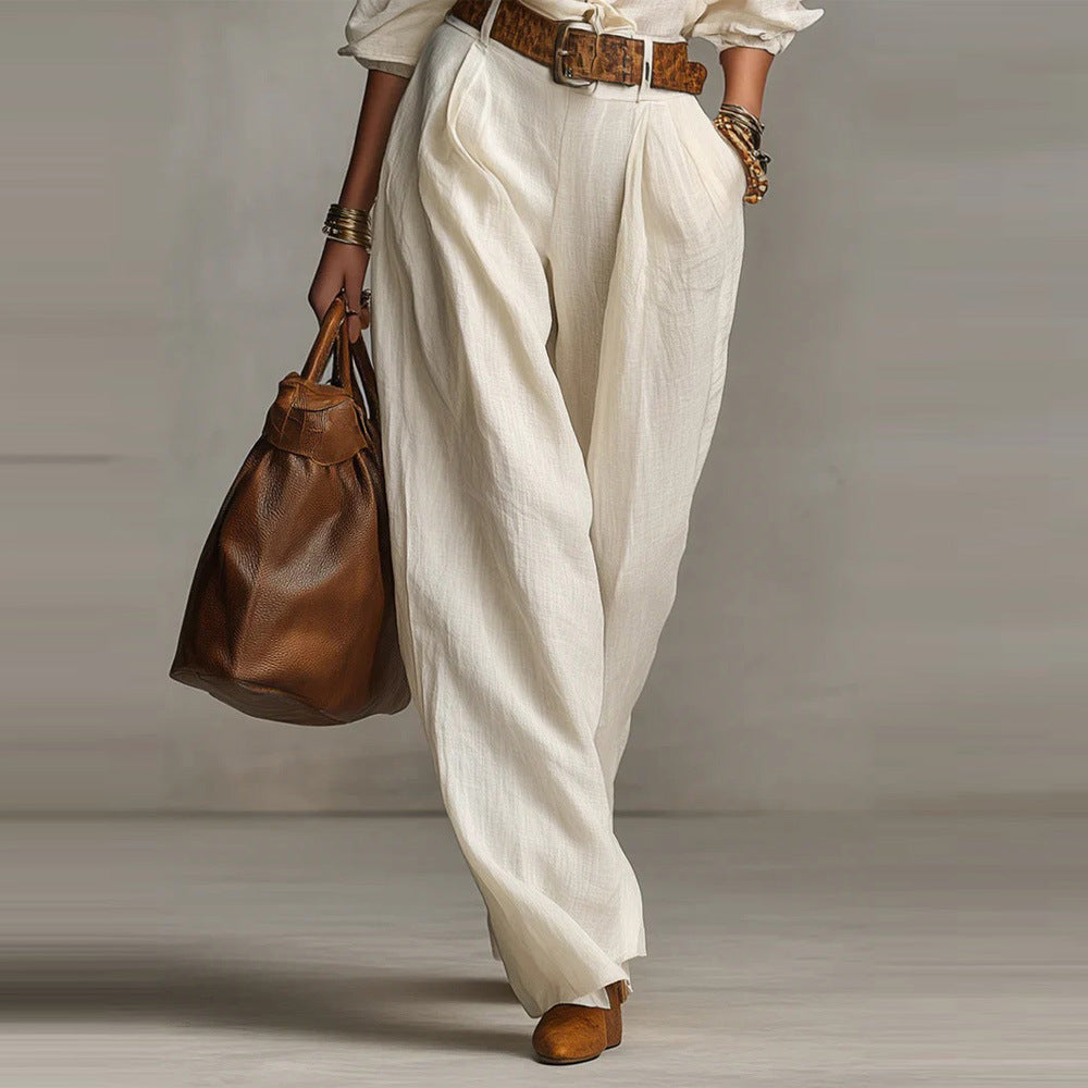 Jennie™ – Conjunto Elegante de Camisa e Calças