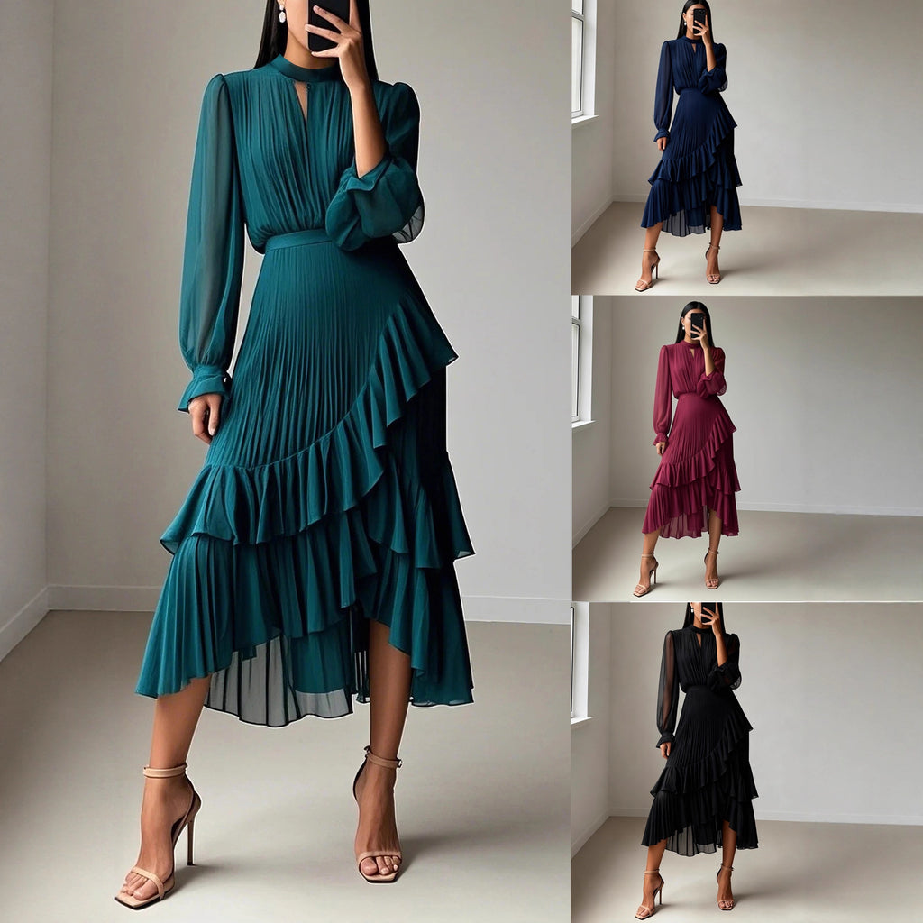 Ellie - Vestido Plissado Elegante