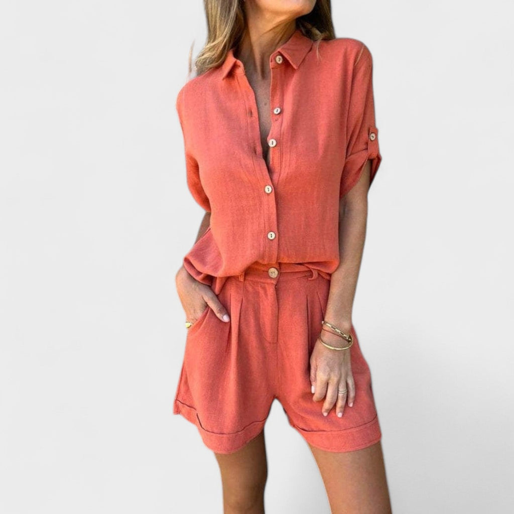 Linnea | Conjunto de linho leve