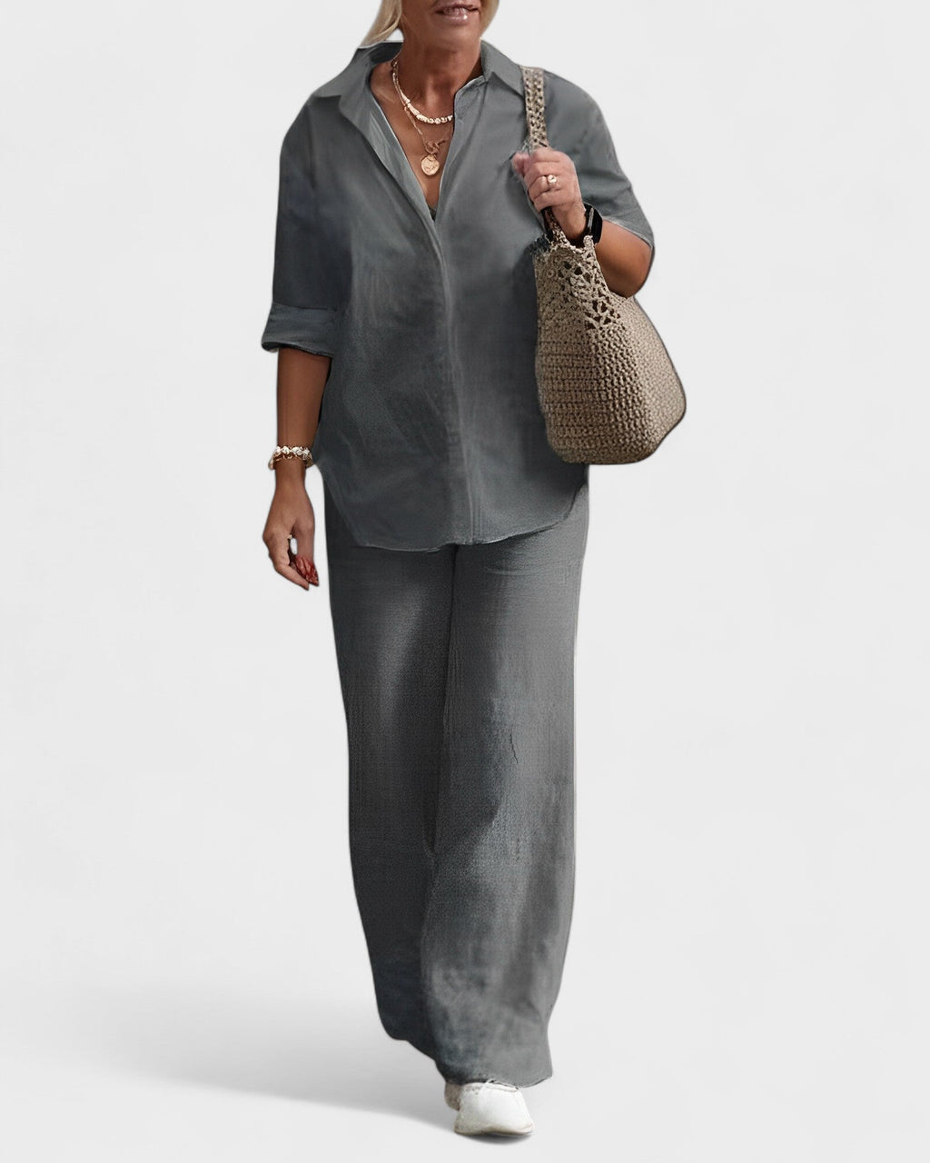 Shiva - Conjunto de Linho Confortável