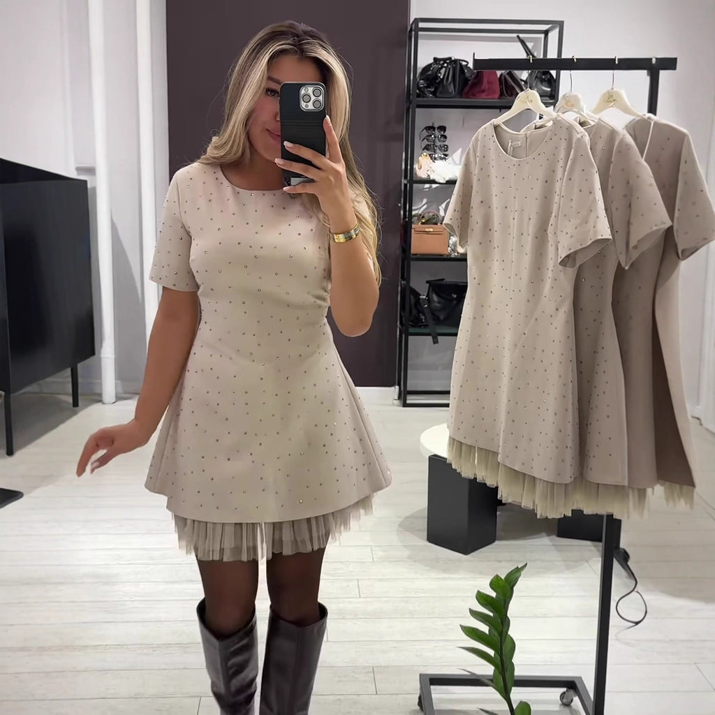 Priscilla - Vestido com Tule