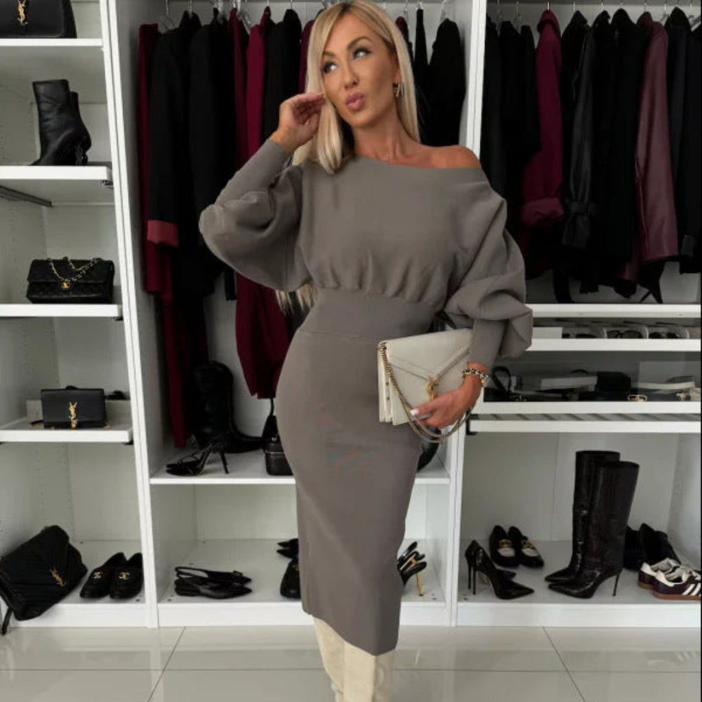 Marta - Vestido Midi de Malha