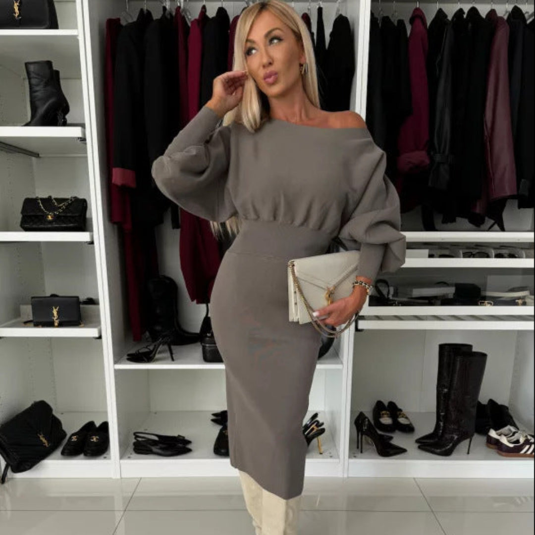 Marta - Vestido Midi de Malha