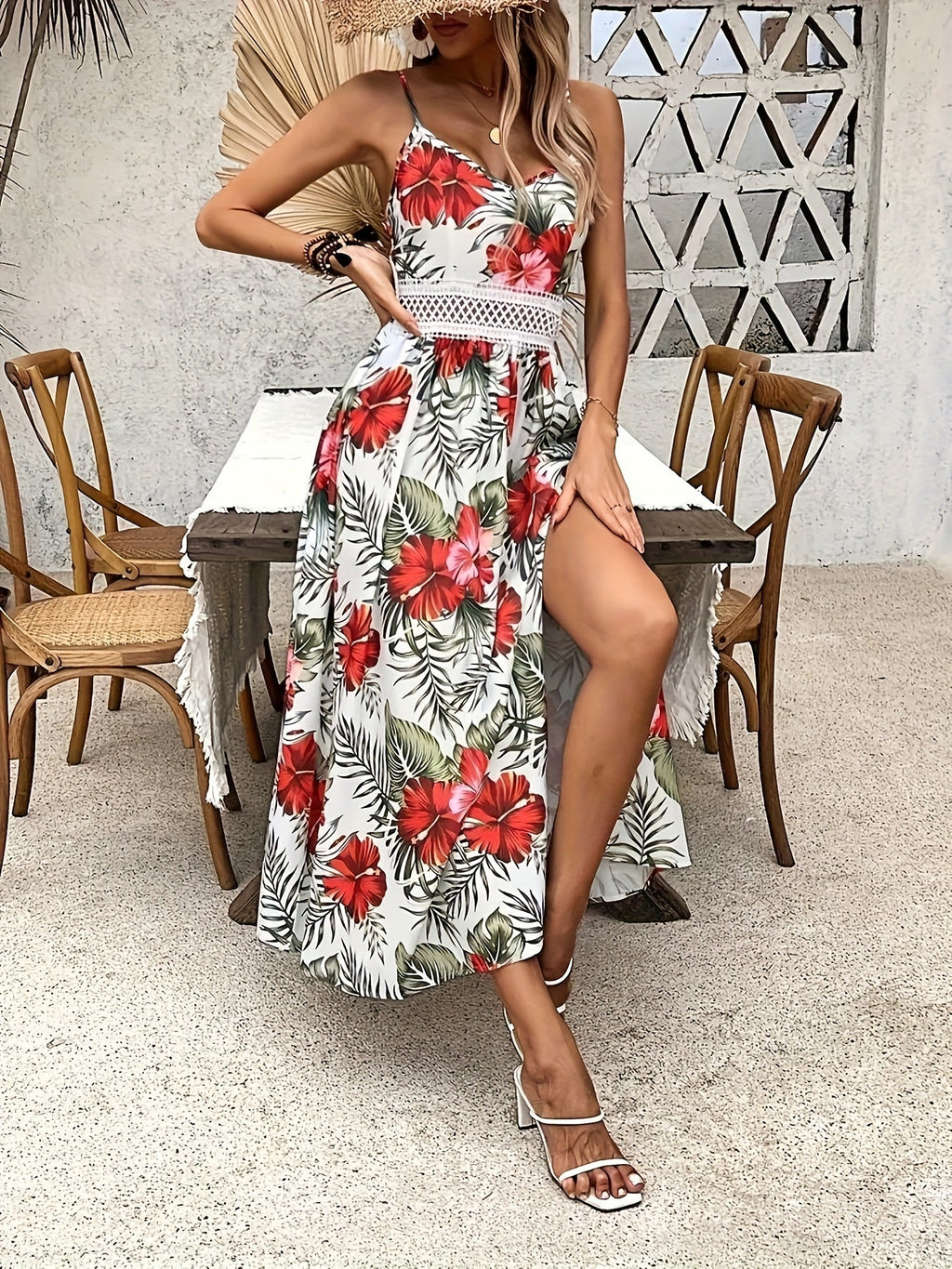 Amalia™ – Vestido Longo Boémio Floral