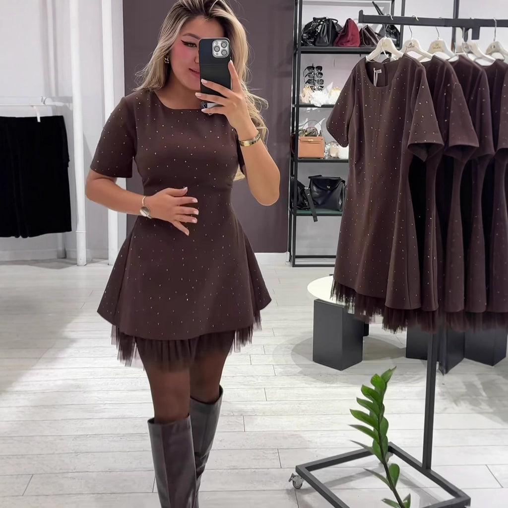 Priscilla - Vestido com Tule