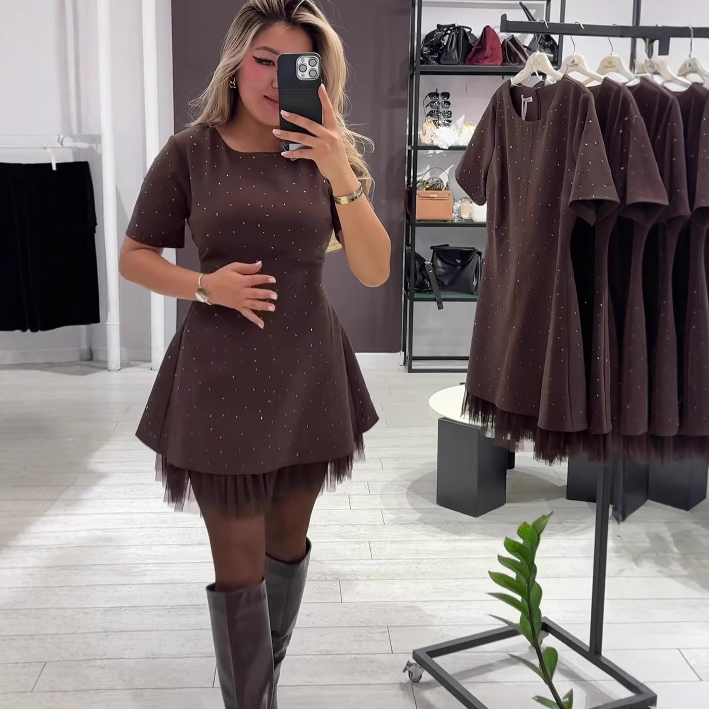 Priscilla - Vestido com Tule