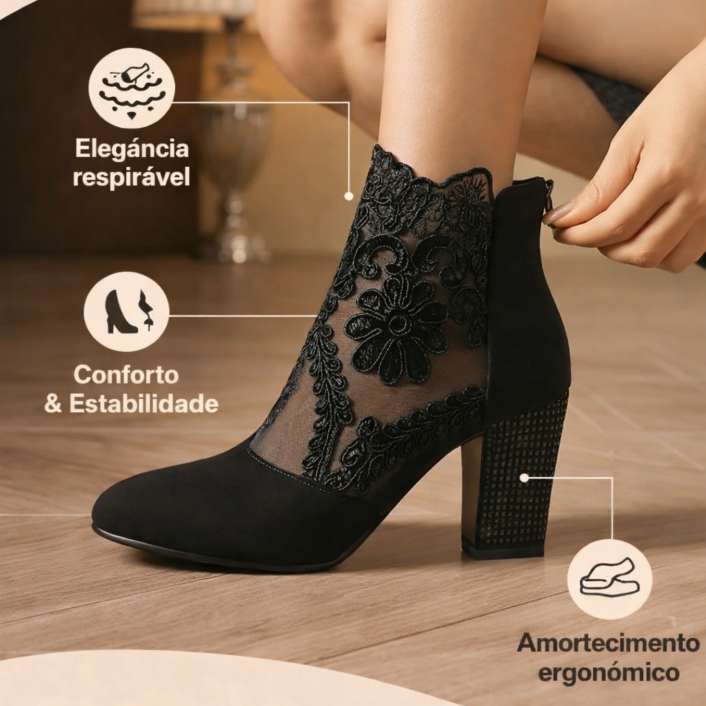 Paola™ | Sapatos Ortopédicos Respiráveis e Elegantes