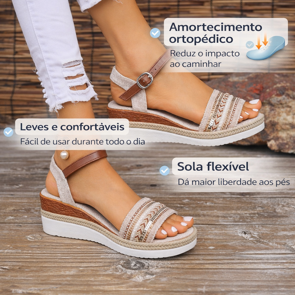 Arya - Sandálias Ortopédicas