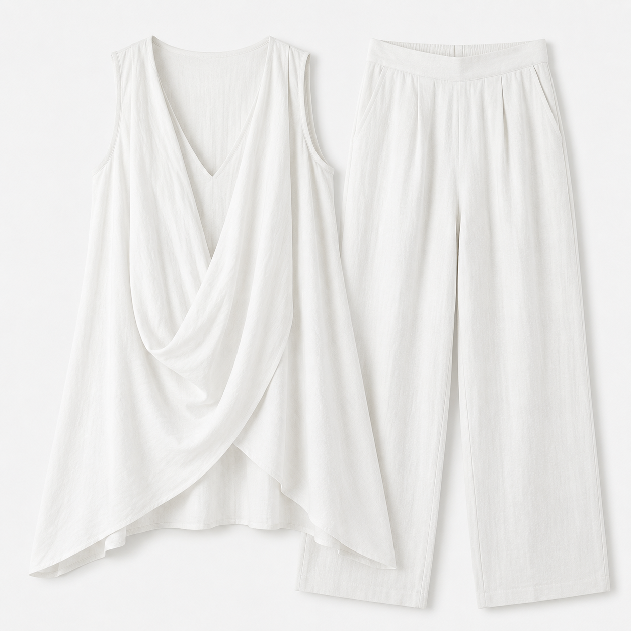 Marenza™ – Conjunto Boémio Drapeado