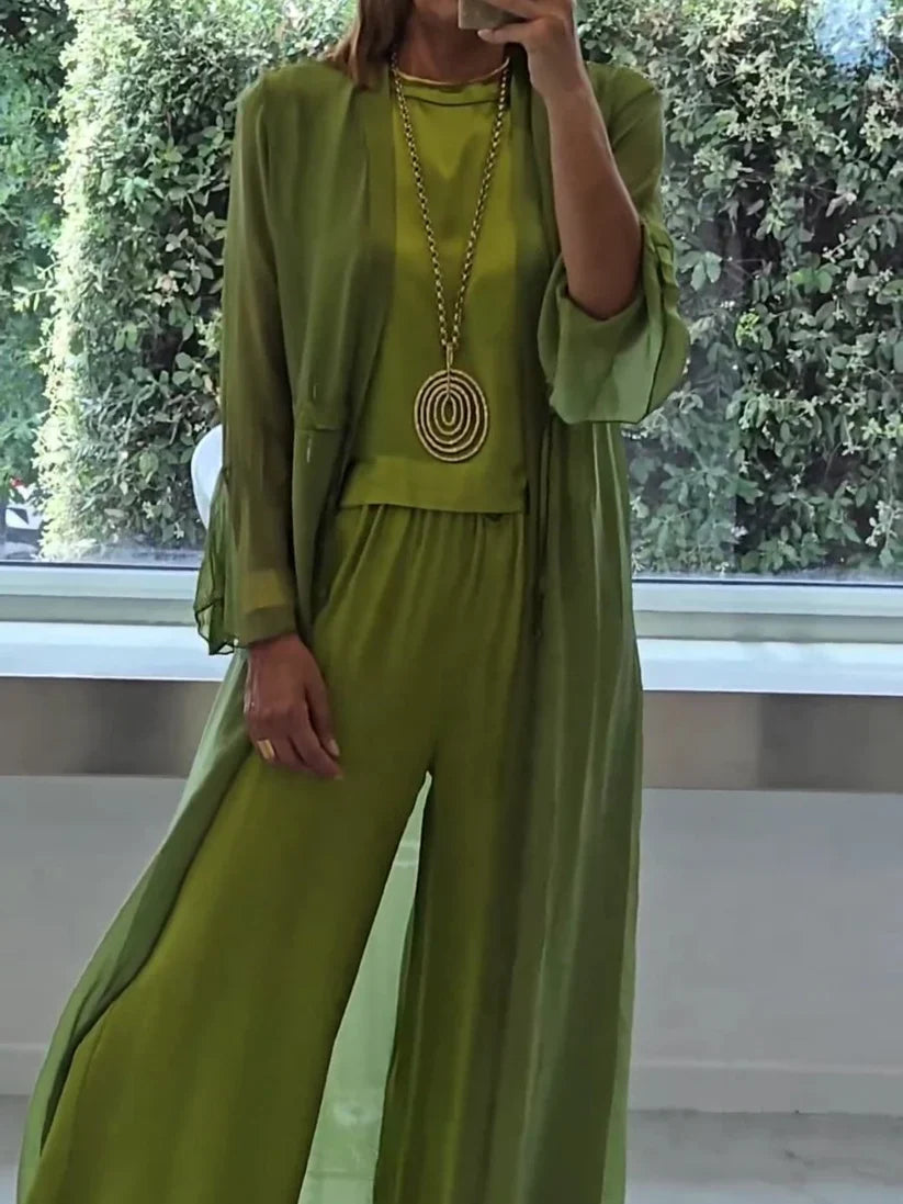 Lynda - Conjunto de 3 peças elegante