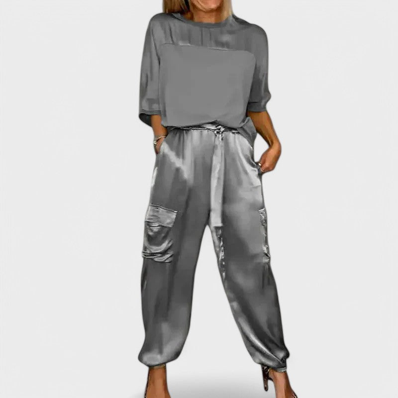 Conjunto Calça e Blusa Louise