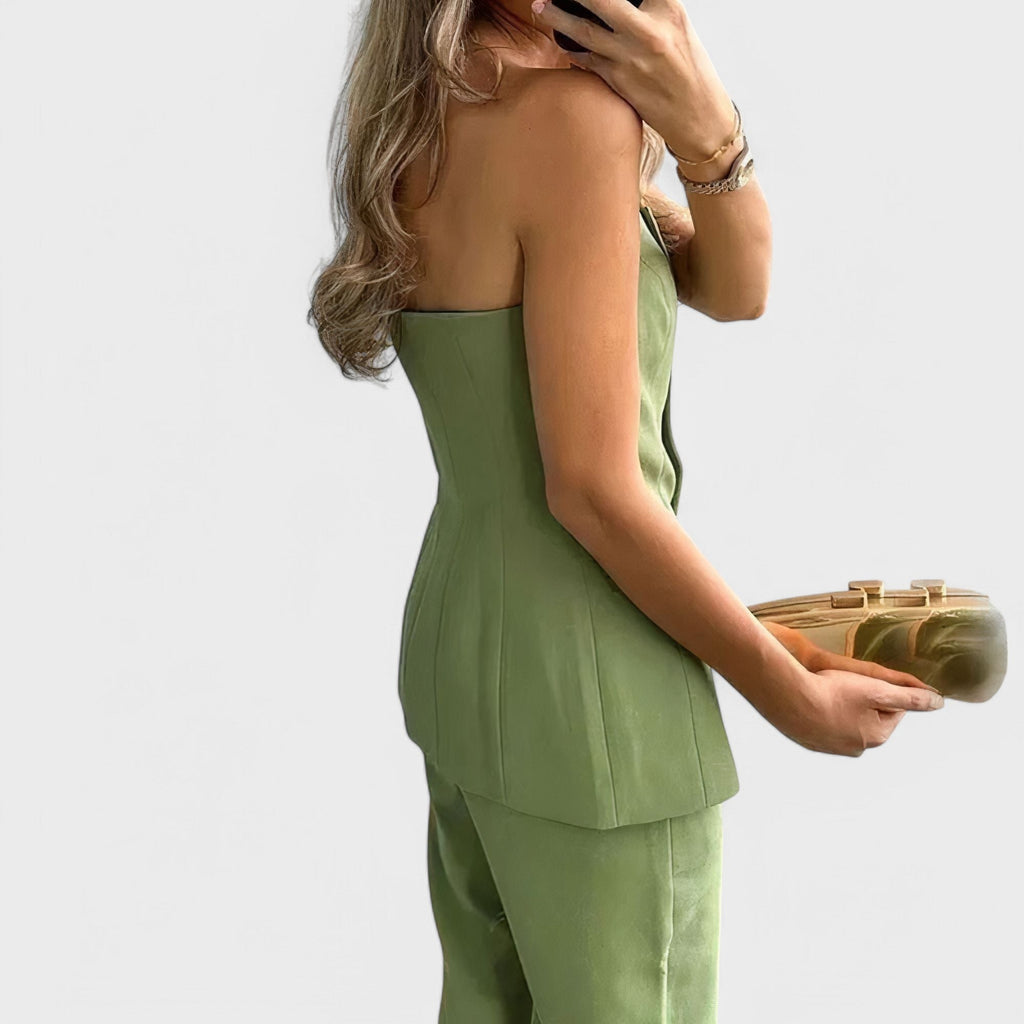 Serena | Conjunto de Top Tube e Calça