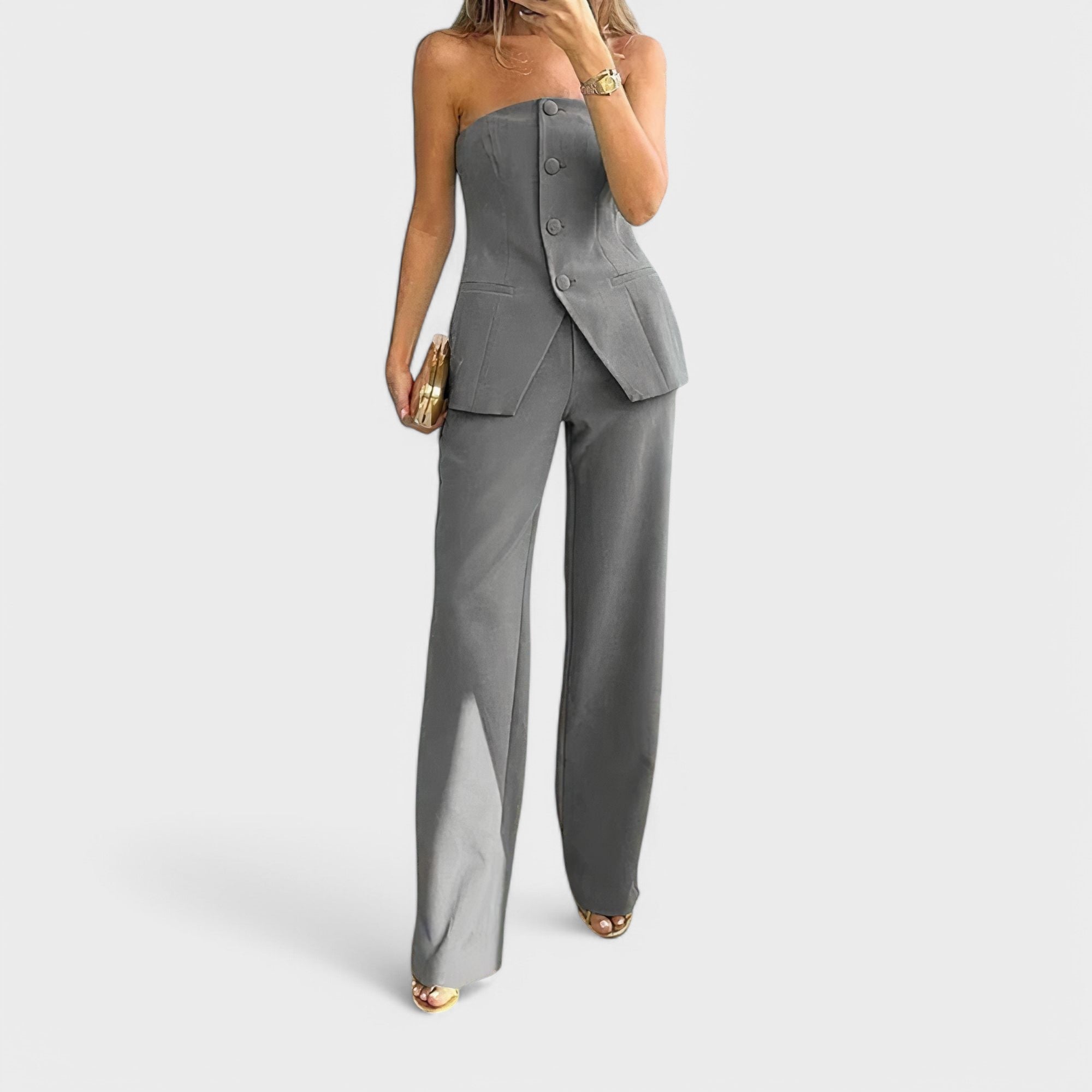 Serena | Conjunto de Top Tube e Calça