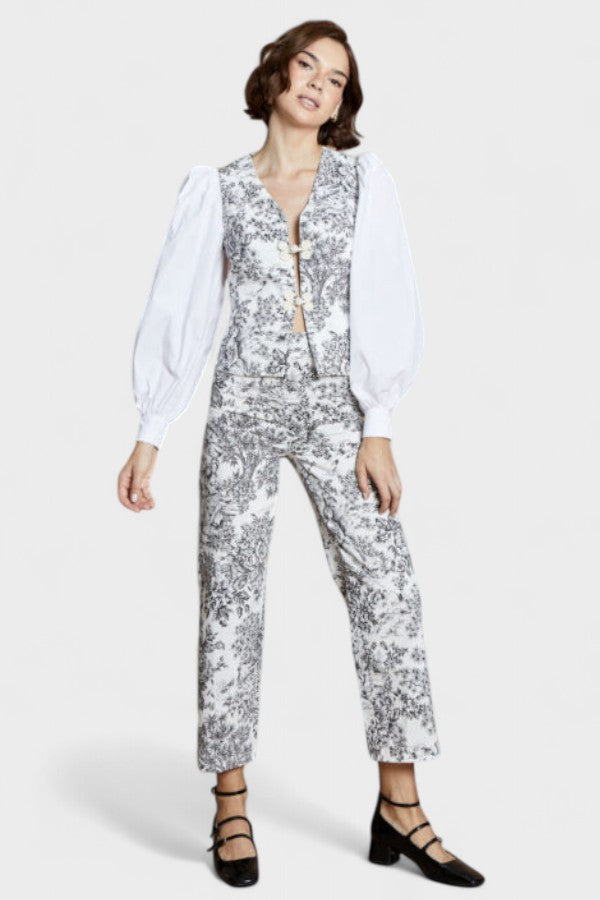 ARANCHA - CONJUNTO DE BLUSA E CALÇA