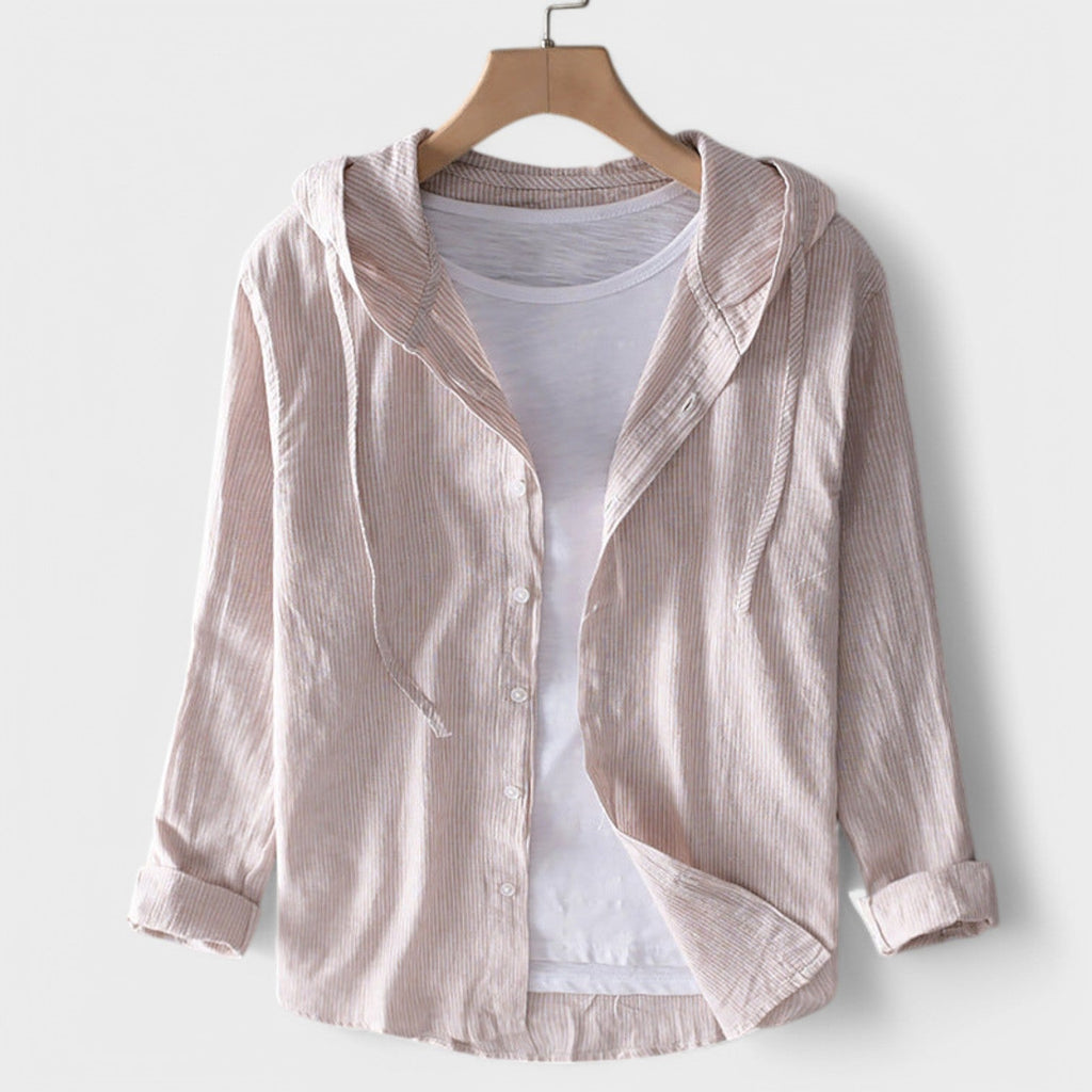 Clara - Blusa de Algodão com Capuz