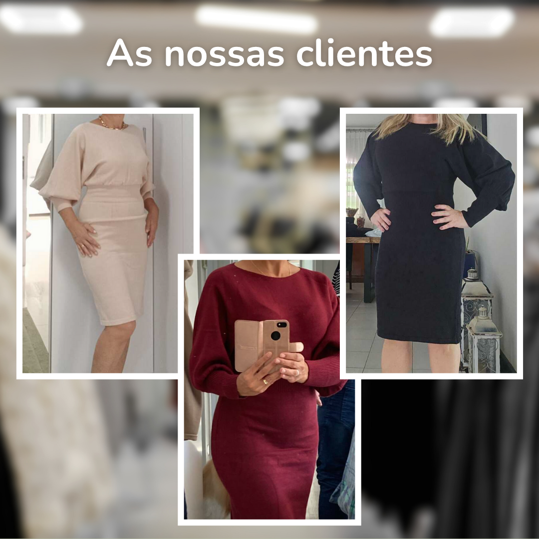 Marta - Vestido Midi de Malha