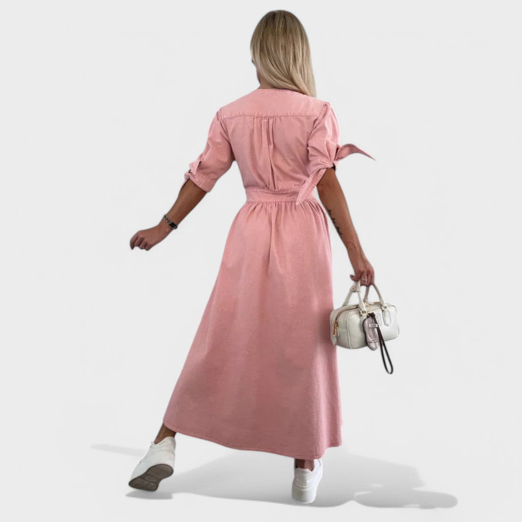 Celeste - Vestido de ganga