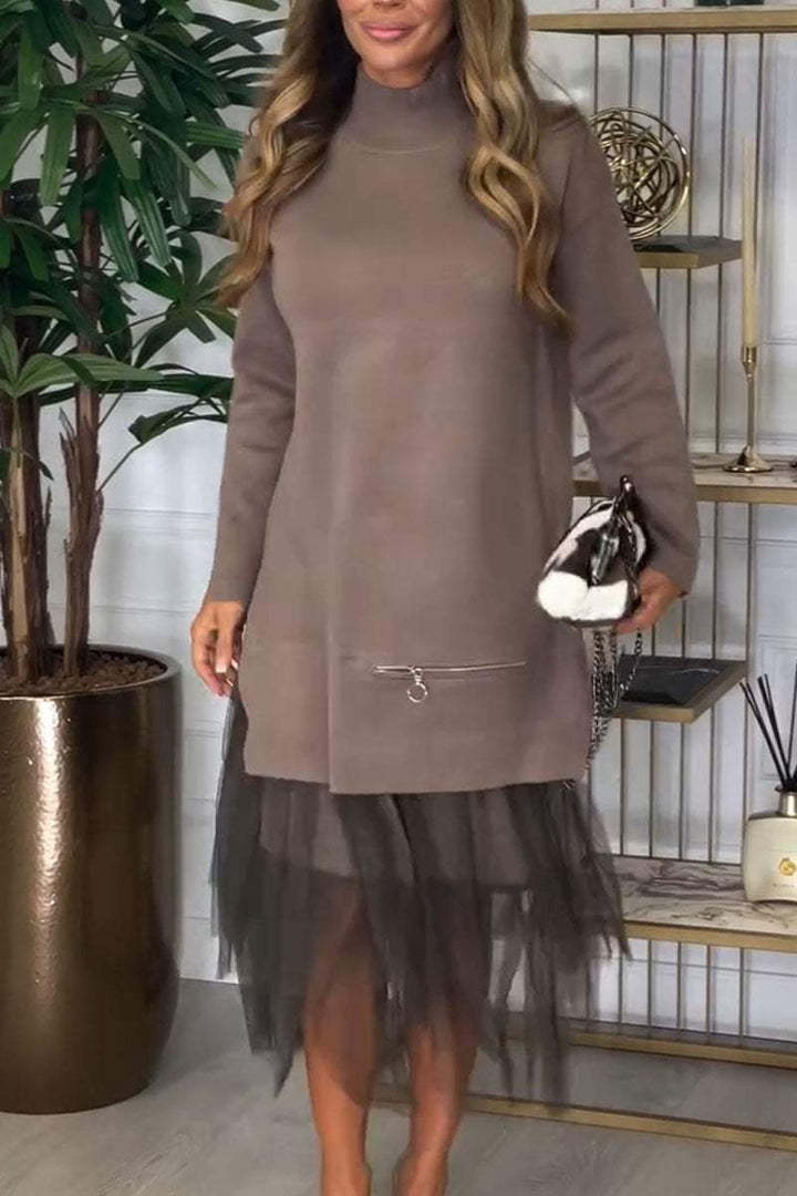 Leona - Vestido Sweat Elegante