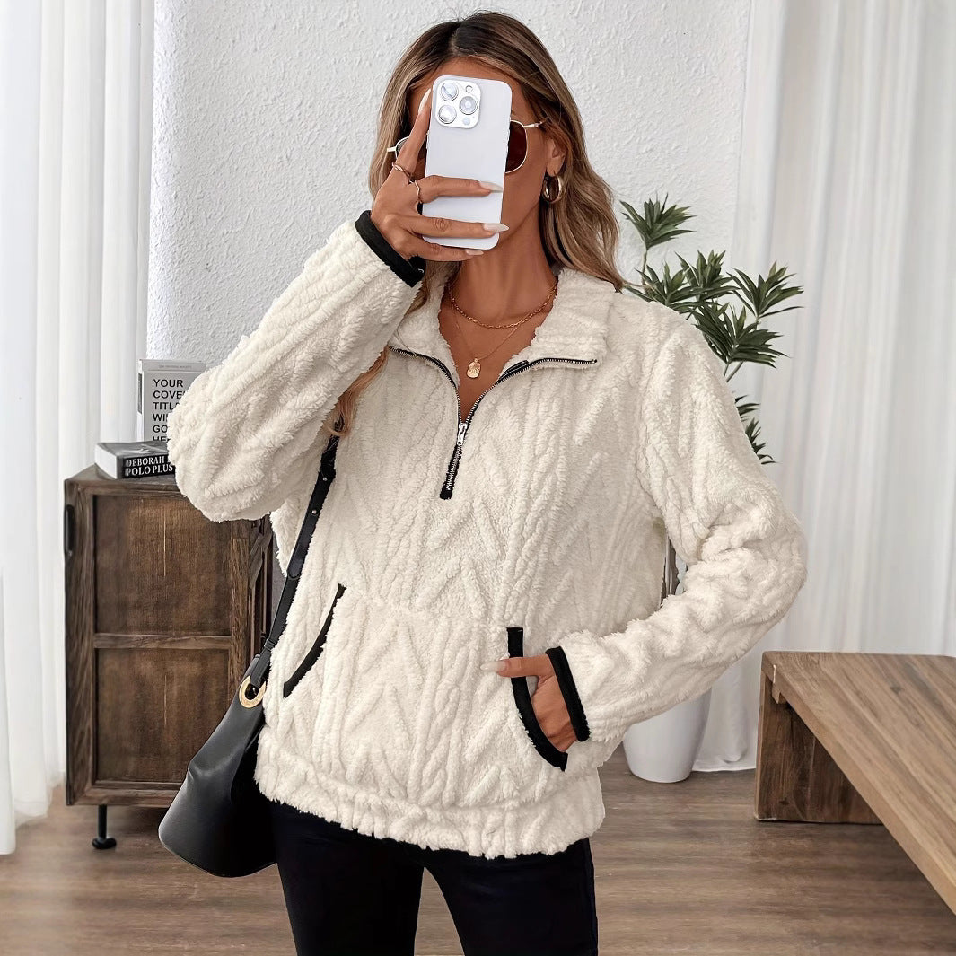 Alpine - Camisola Macia de Fecho