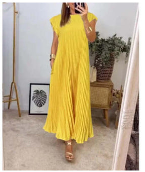 Rose – Vestido Elegante Plissado