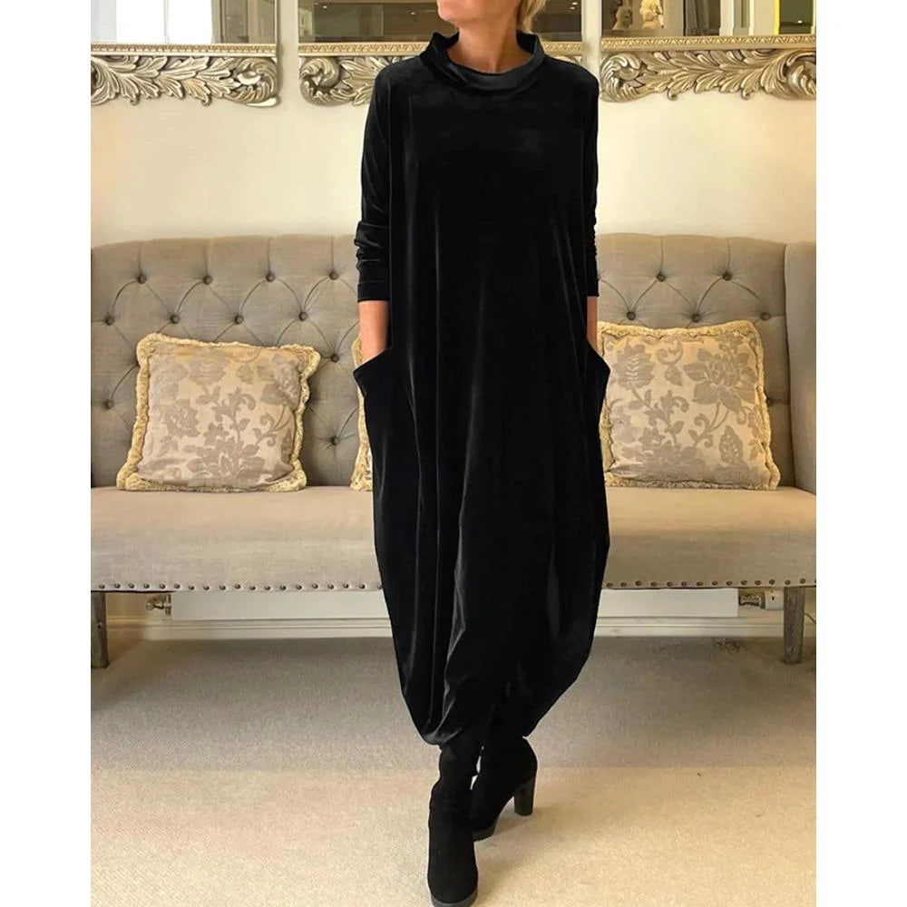 Aria - Vestido Elegante de Gola