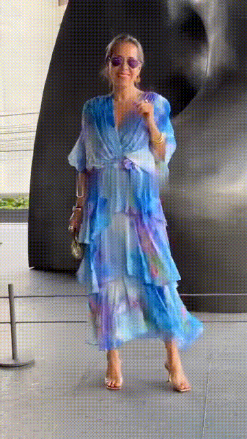 Jade™ | Vestido longo boêmio elegante