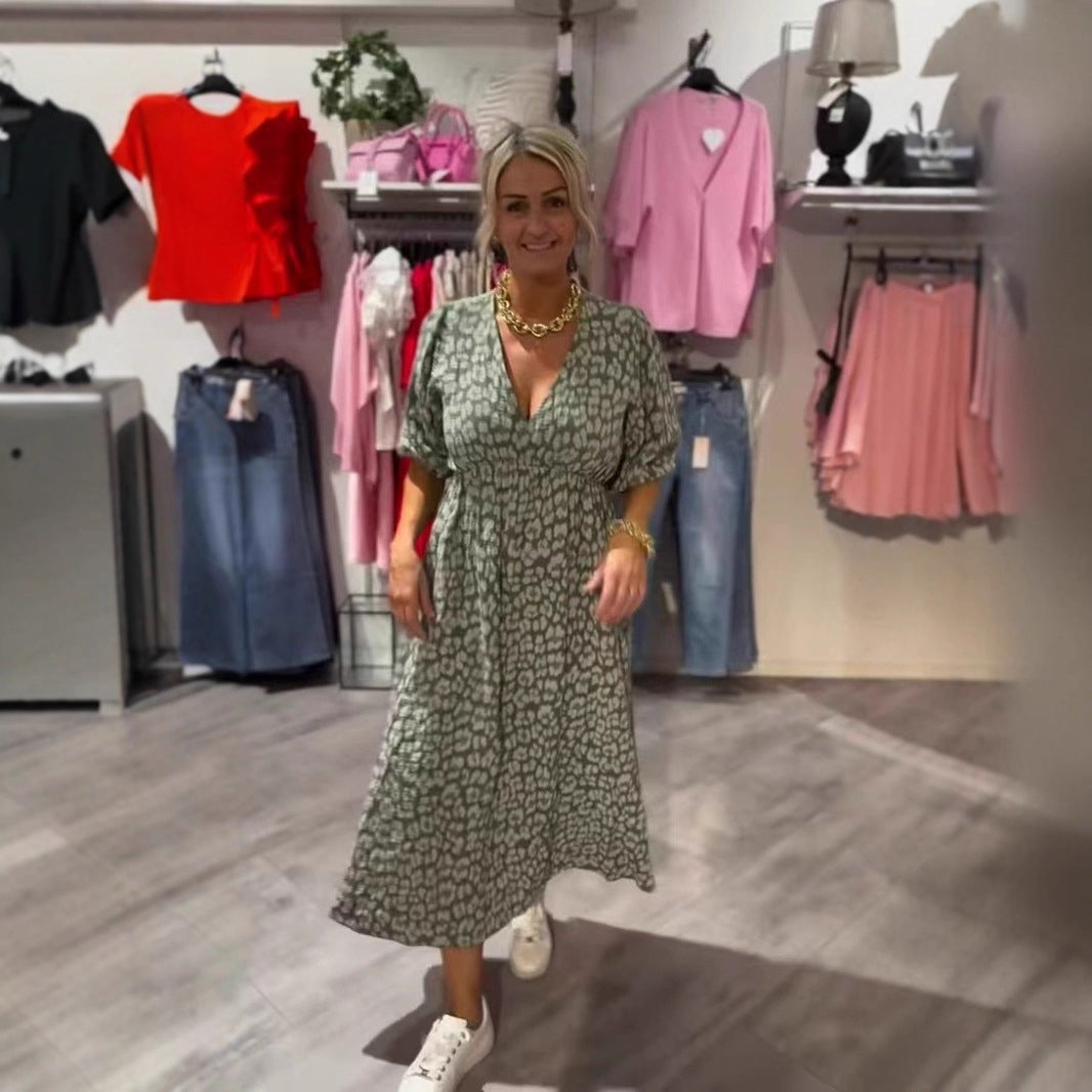 Solea™ — Vestido Midi Vibrante