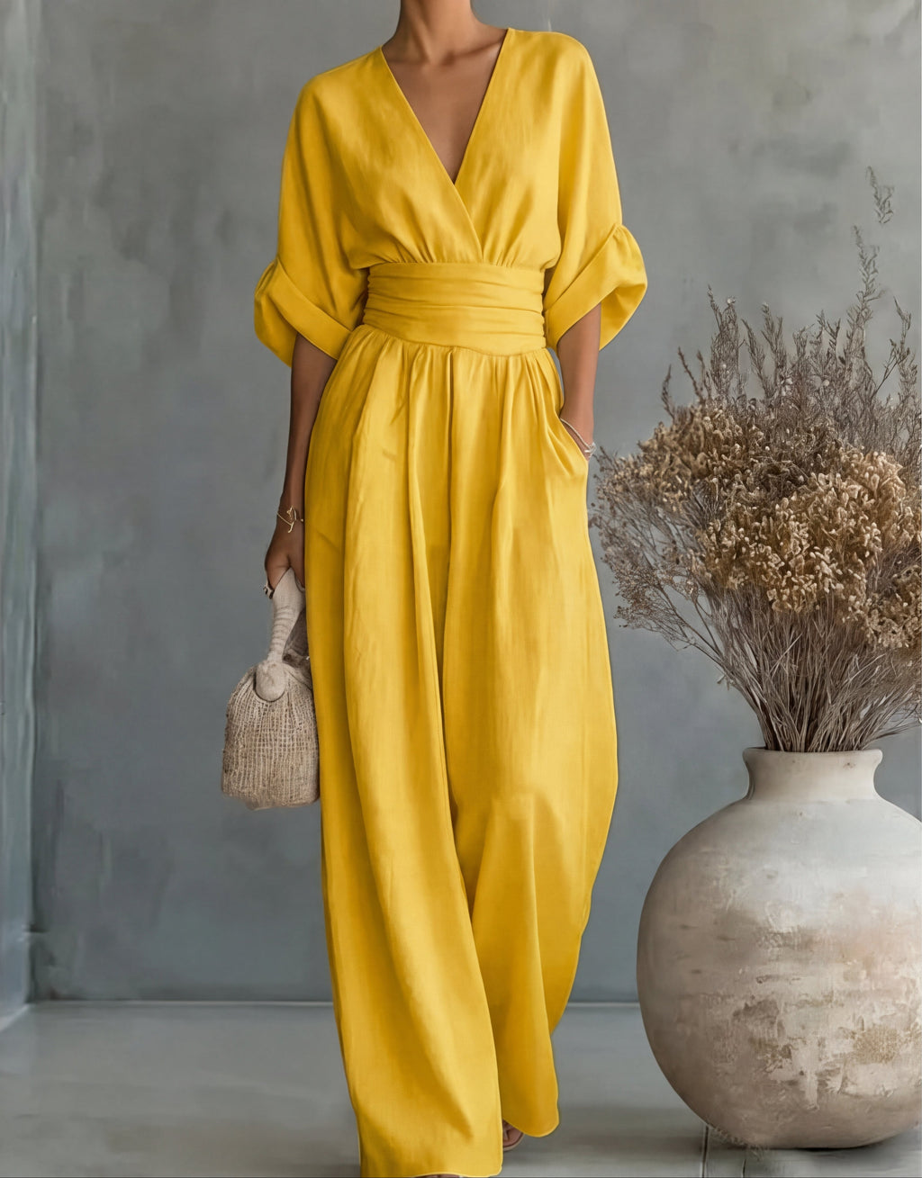 Élise™ — Macacão Elegante Fluido