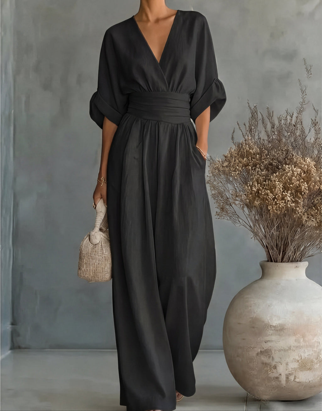 Élise™ — Macacão Elegante Fluido