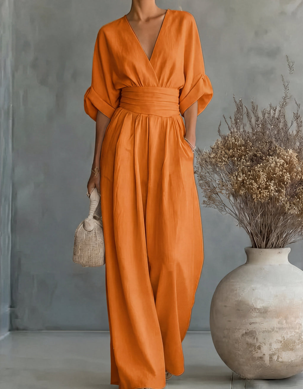 Élise™ — Macacão Elegante Fluido