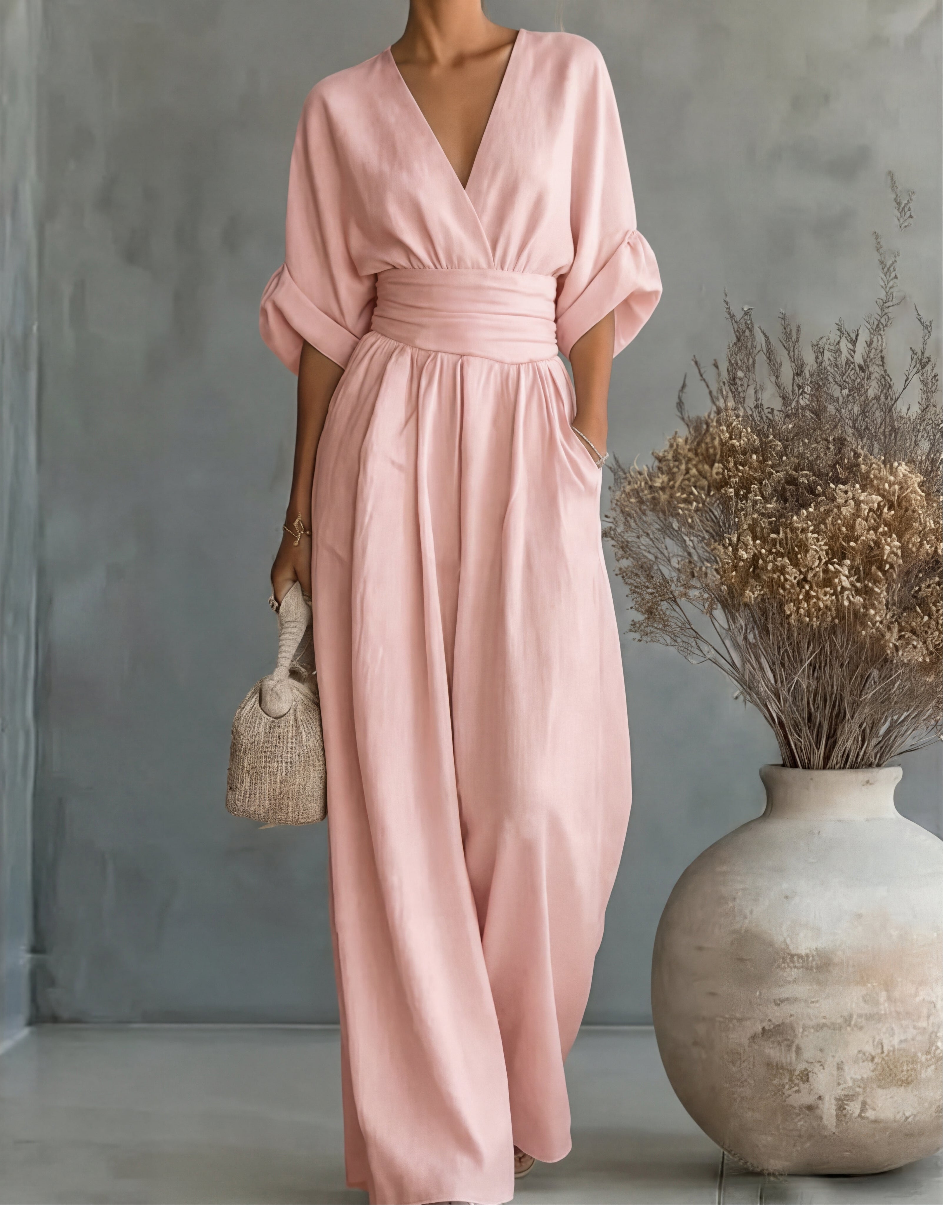 Élise™ — Macacão Elegante Fluido