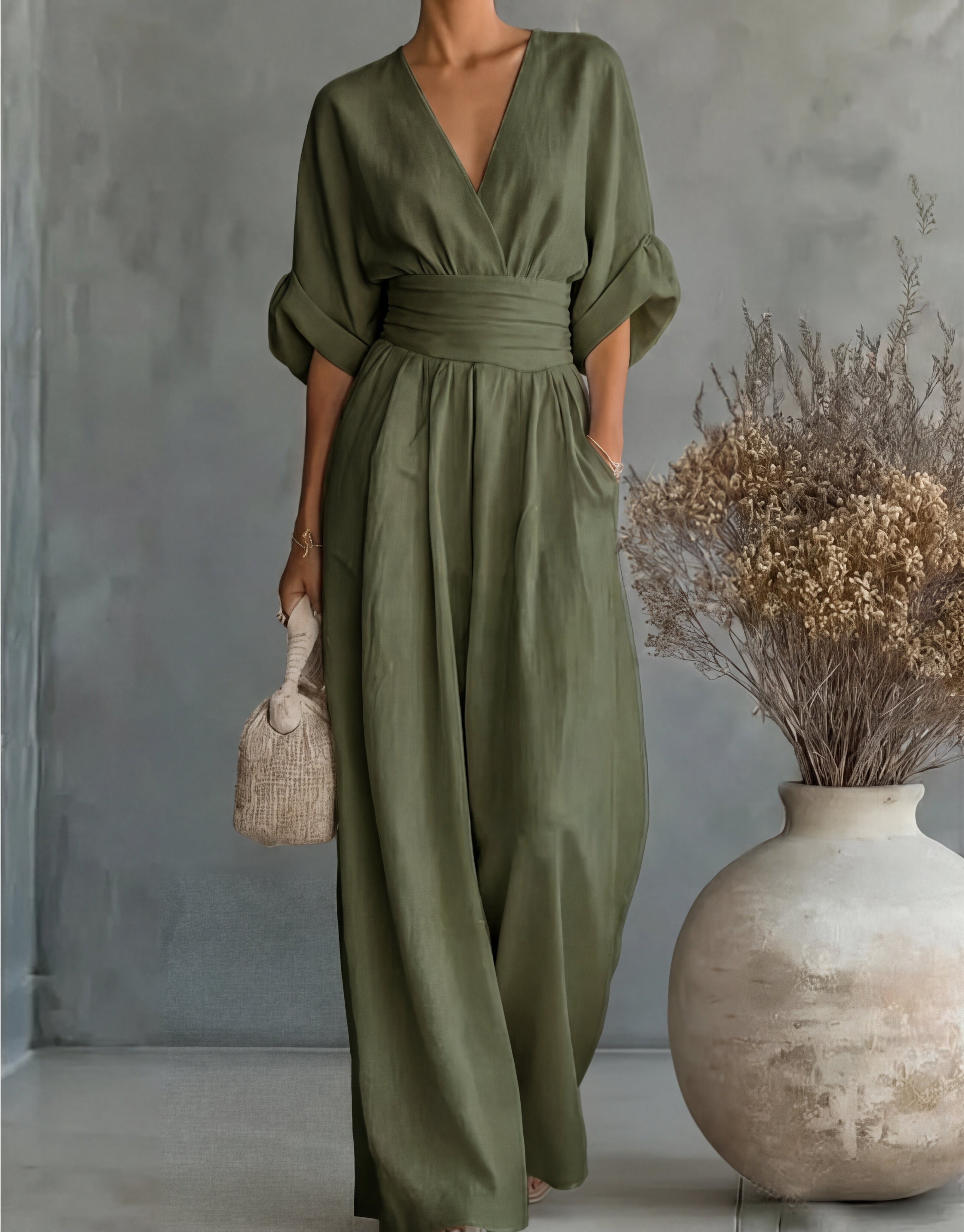 Élise™ — Macacão Elegante Fluido