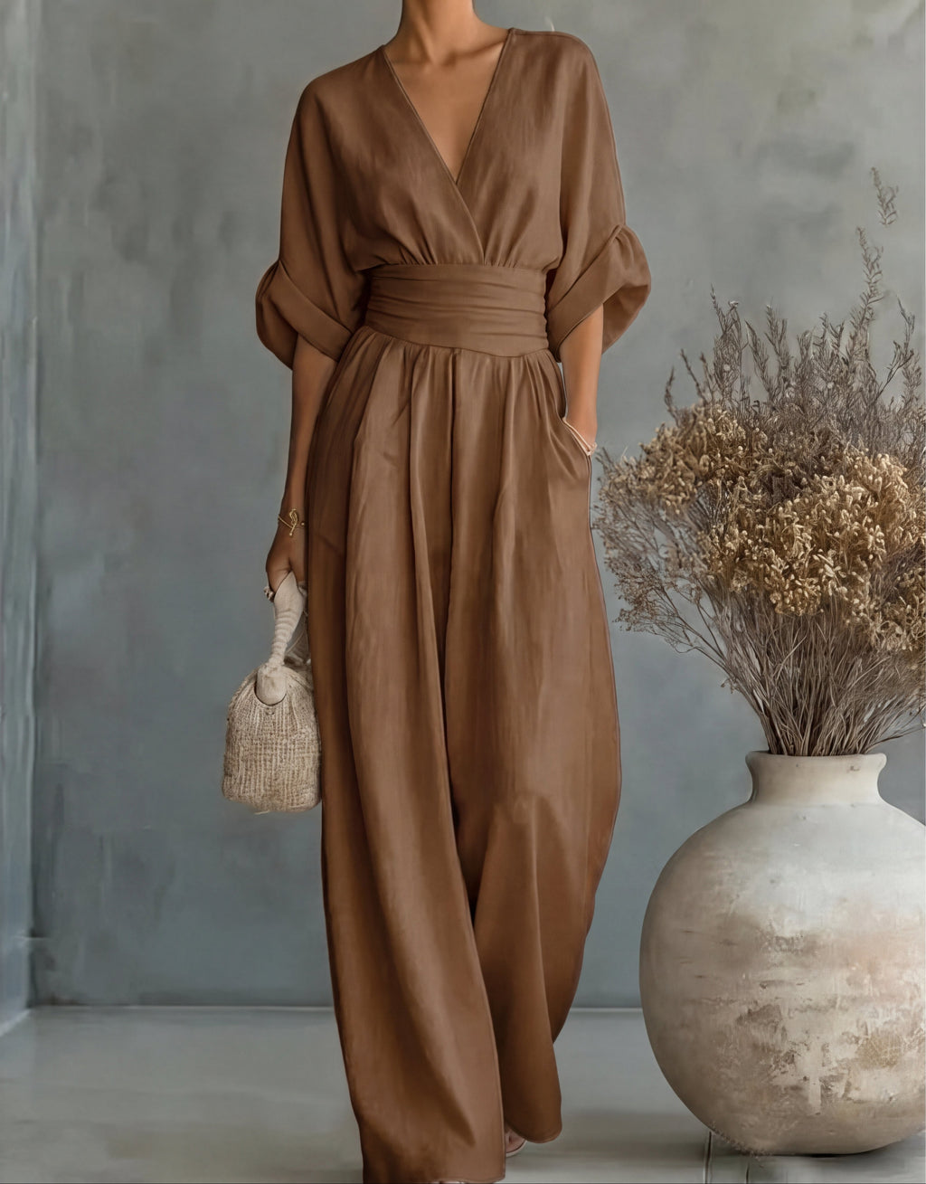 Élise™ — Macacão Elegante Fluido