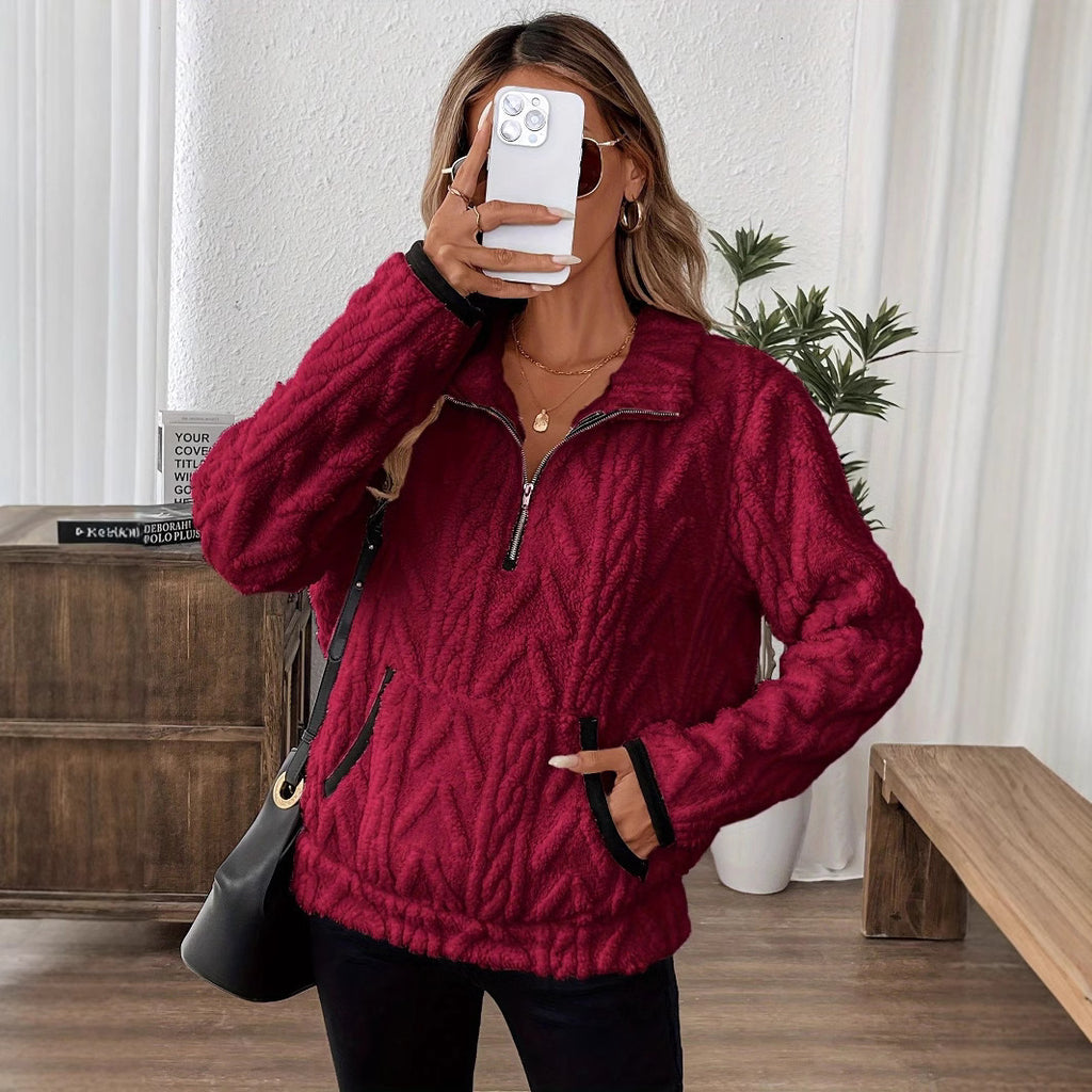 Alpine - Camisola Macia de Fecho