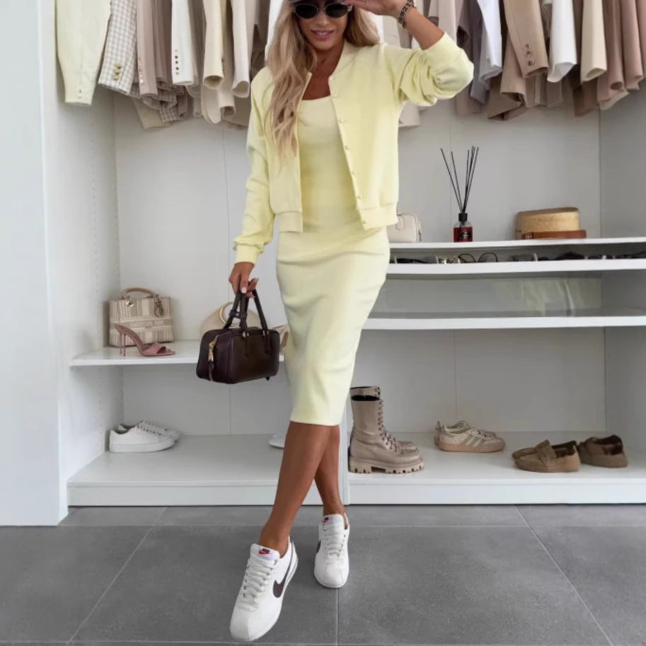 Liliana - Conjunto Vestido e Cardigan