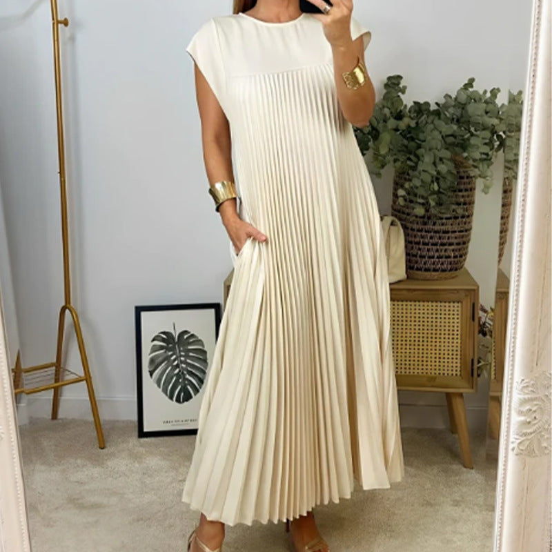 Rose – Vestido Elegante Plissado