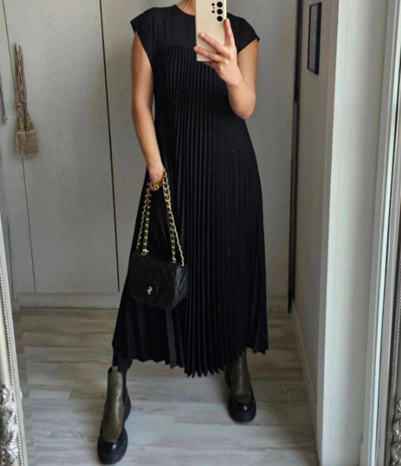 Rose – Vestido Elegante Plissado
